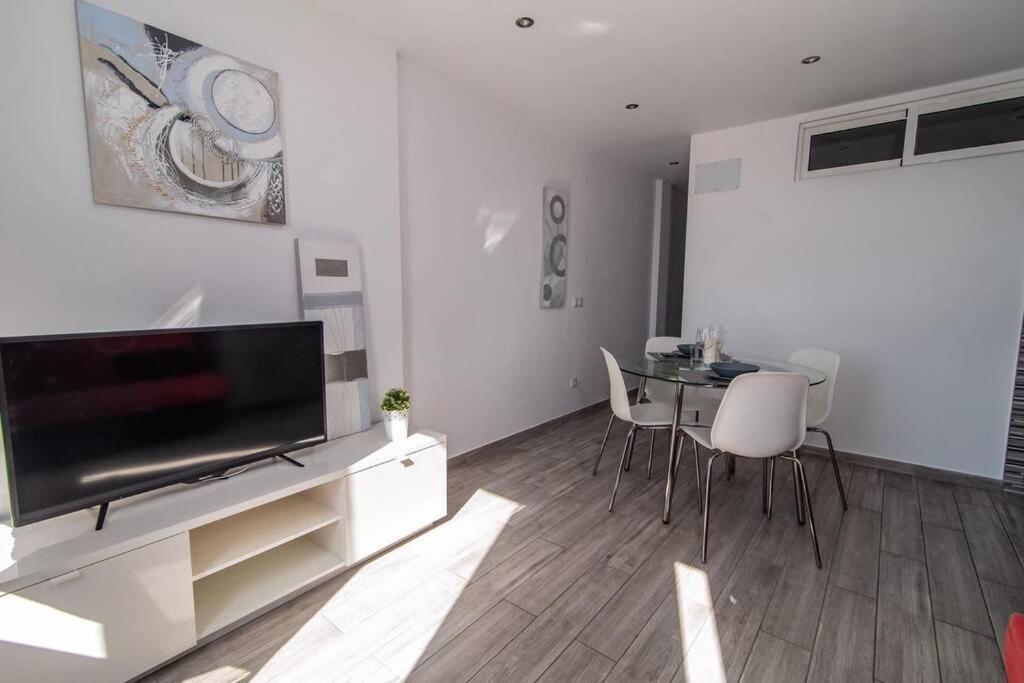 פלאייה דל אינגלז Los Molinos Apartment Ocean View מראה חיצוני תמונה