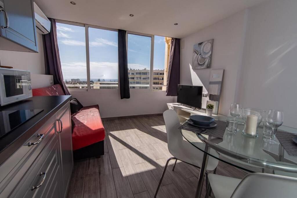 פלאייה דל אינגלז Los Molinos Apartment Ocean View מראה חיצוני תמונה