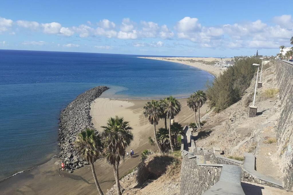 פלאייה דל אינגלז Los Molinos Apartment Ocean View מראה חיצוני תמונה
